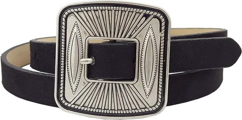 Navajo/Tribal/Western Buckle with vegan suede belt in Saudi Arabia
