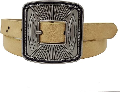 Navajo/Tribal/Western Buckle with vegan suede belt in Saudi Arabia