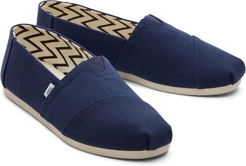 حذاء مسطح للرجال من TOMS Alpargata Espadrille Loafer، كحلي، 7 in Kuwait