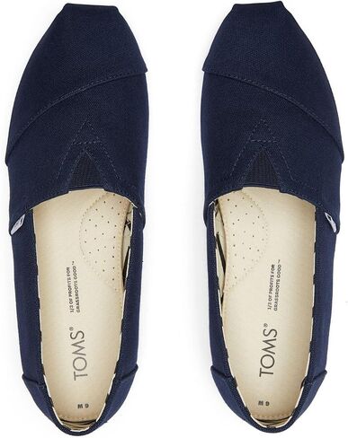 حذاء مسطح للرجال من TOMS Alpargata Espadrille Loafer، كحلي، 7 in Kuwait
