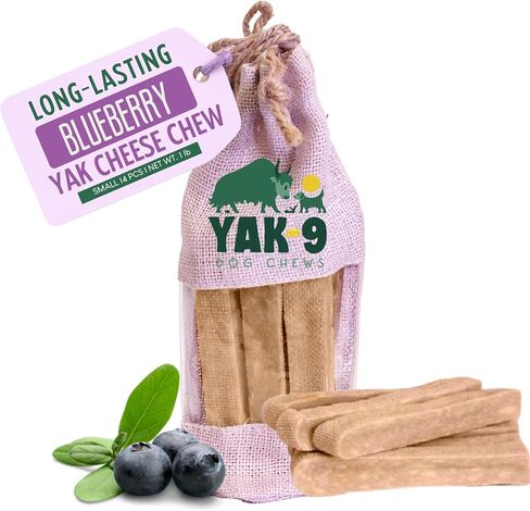 Yak9 - Coconut Yak Chews for Dogs - Medium 6 oz. - All Natural with Limited Ingredients, high Protein Dog Treat, raw Hide Alternative, Long Lasting Dog chew in Kuwait