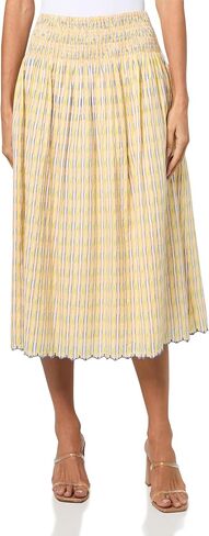 Velvet by Graham & Spencer Womens Deborah Novelty Printed Stripe Skirt in Saudi Arabia