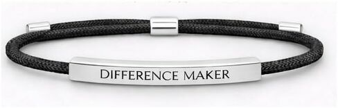 VIY Personal Card School Bus driver appreciation gifts, Best bus driver gifts, Difference maker bracelet for women, Difference maker gift, End of school year gift for coworkers in Kuwait