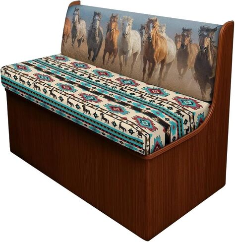 Compass RV Dinette Booth Cushions Covers,Lightweight 2 Seat Cushion Couch Cover Loveseat Sofa Slipcover Furniture Protector for RV Accessories Easy to Install in Saudi Arabia