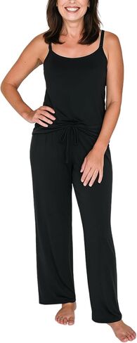 PIPER & MINT Cooling Nursing Pajama Set - Moisture-Wicking Sleep Tank & Pants | Mint-Infused Postpartum Sleepwear for Women in Saudi Arabia