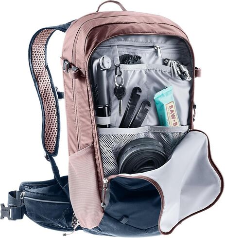 حقيبة ظهر Deuter Compact 14 + 3L لركوب الدراجات الجبلية، متوافقة مع غطاء المطر لركوب الدراجات على الطرق الوعرة - Ink-Ashrose in Kuwait