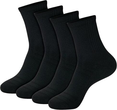 مجموعة جوارب Hanes الرجالية، عبوة مكونة من 4 أزواج، تتحرك 360 جوارب خفيفة الوزن قابلة للتمدد، جوارب رجالية مسامية ماصة للرطوبة in Kuwait