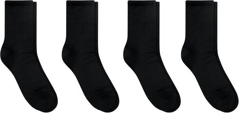 مجموعة جوارب Hanes الرجالية، عبوة مكونة من 4 أزواج، تتحرك 360 جوارب خفيفة الوزن قابلة للتمدد، جوارب رجالية مسامية ماصة للرطوبة in Kuwait