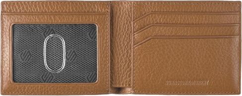Johnston & Murphy Men's Kingston Woven Billfold, Brown, One Size in Saudi Arabia