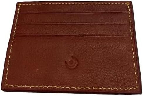 Charleston Belt Genuine Leather Card Case Wallet with Interior Pocket USA Flag in Saudi Arabia