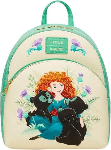 Loungefly Disney Pixar Brave Merida & Cubs Mini Backpack SAGE NONE in Kuwait