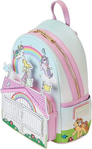 حقيبة ظهر صغيرة ثابتة من Loungefly My Little Pony للذكرى الأربعين in Kuwait
