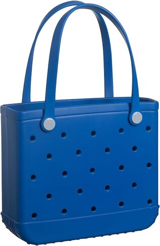Medium Rubber Beach Bag for Women and Men, Waterproof Lightweigh Tote Bag for Beach, Pool, Work, Sports in Saudi Arabia