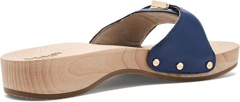 Dr. Scholl's, Womens, Original Pescura Slide Sandals, Navy, 9, Medium in Saudi Arabia