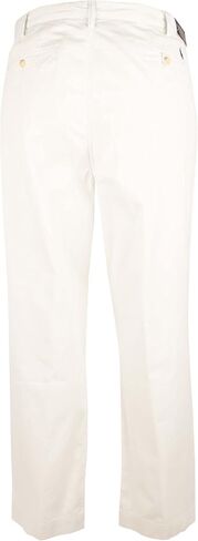 POLO RALPH LAUREN Men's Big and Tall Stretch Classic Fit Twill Chino Pants White 46BX30 in Kuwait