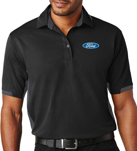 Buy Cool Shirts Mens Ford Mustang GT UV Polo Shirt in Saudi Arabia
