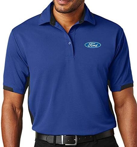 Buy Cool Shirts Mens Ford Mustang GT UV Polo Shirt in Saudi Arabia