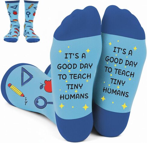 Funny Teacher Socks Birthday Teacher Appreciation Gift Christmas Back to School First Day of School End of Year in Saudi Arabia