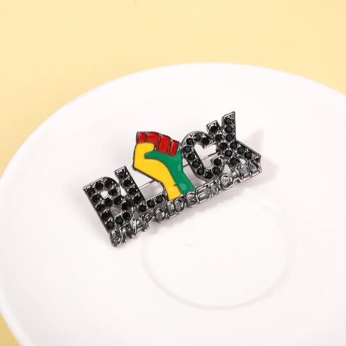 دبابيس الأفريقية للنساء Juneteenth دبابيس بروش المينا التاريخ الأسود أفريقيا خريطة دبابيس الأسود الملكة السلطة قبضة التلبيب دبابيس التاريخ الأسود شهر Juneteenth الأفريقي مجوهرات اكسسوارات ملابس هدايا الحفلات in Kuwait