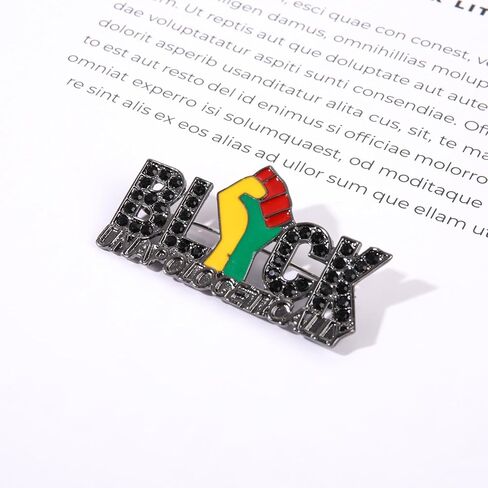 دبابيس الأفريقية للنساء Juneteenth دبابيس بروش المينا التاريخ الأسود أفريقيا خريطة دبابيس الأسود الملكة السلطة قبضة التلبيب دبابيس التاريخ الأسود شهر Juneteenth الأفريقي مجوهرات اكسسوارات ملابس هدايا الحفلات in Kuwait