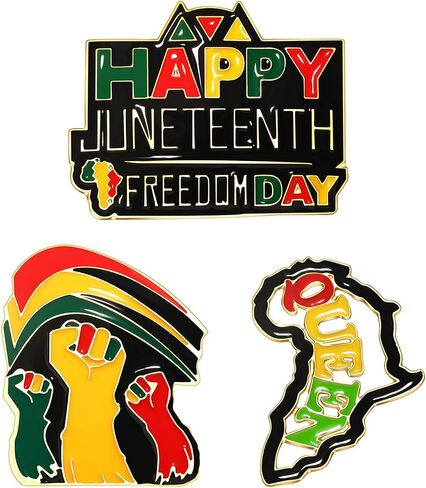 دبابيس الأفريقية للنساء Juneteenth دبابيس بروش المينا التاريخ الأسود أفريقيا خريطة دبابيس الأسود الملكة السلطة قبضة التلبيب دبابيس التاريخ الأسود شهر Juneteenth الأفريقي مجوهرات اكسسوارات ملابس هدايا الحفلات in Kuwait