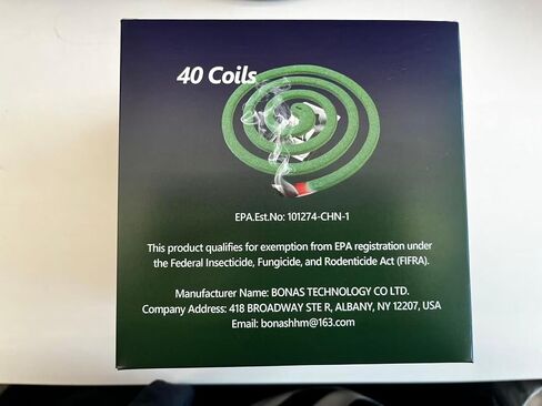 80 Pack Natural Essential Oil Scent Coils, Outdoor Yard Aroma Fragrance Coils with 4 Holders & 8 Stands in Saudi Arabia