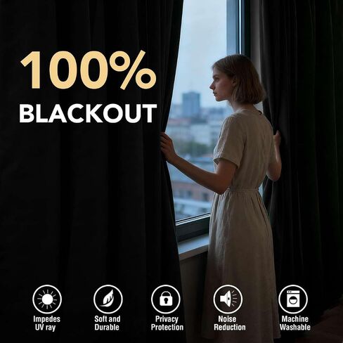 H.VERSAILTEX Blackout Curtains 84 Inch Length 2 Panels Set for Living Room Bedroom, Back Tab Pinch Pleated Thermal Insulated Room Darkening Light Blocking Curtains with Hooks, Baby Pink in Kuwait