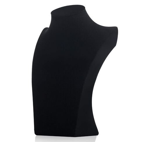 Polmart H4 Necklace Display Bust (Black Velvet, 13 ½"H) in Saudi Arabia