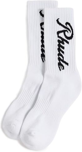 Rhude Men's Destinado Script Socks in Saudi Arabia