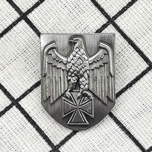 الحديد الصليب السيف درع المينا دبابيس WW2 الألمانية العسكرية دبابيس النسر شارات - سلسلة الموضوع - دبوس المينا طية صدر السترة - شارة مطلية للملابس والحقائب والأسهم in Kuwait