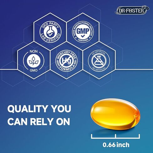 Omega-3 Fish Oil Mini Softgels, 1120mg Omega 3 with DHA + EPA - Burpless, Easy-to-Swallow - Supports Heart, Brain & Eye Health - with Vitamin D3 & E - Wild-Caught, Non-GMO-120 Softgels in Saudi Arabia