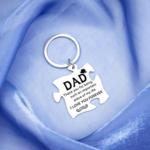 Cool Father s Day Gift for Dad Keychain Happpy Fathers Day Gift From Daughter Son Dad Birthday Gifts for Him Dads Papa Key Chain Gifts For Father Daddy Papa in Saudi Arabia