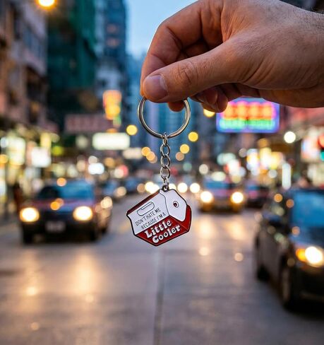 2 Pcs Keychain Cool, Metal Enamel Novelty Keychains for Women&Men, Cool Unique KeyChains for Keys, Backpack, Purse Accessory in Saudi Arabia