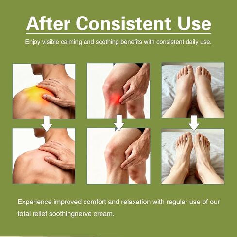 Total Relief Gentle Magnesium Cream with MSM and Arnica, Fast-Absorbing, for Comfortable Nerves and Daily Comfort, 4 Fl Oz in Saudi Arabia