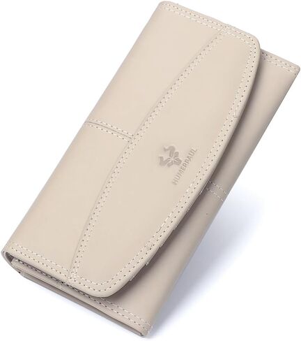 Womens Wallet Large Capacity Leather RFID Blocking Wallets for Women Clutch Credit Card Holder with Zipper Pocket in Kuwait
