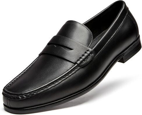 Journey West Mens Dress Shoes Slip on Penny Loafers for Men Black 13 in Saudi Arabia
