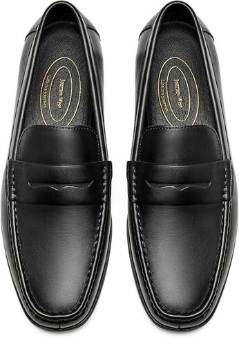 Journey West Mens Dress Shoes Slip on Penny Loafers for Men Black 13 in Saudi Arabia