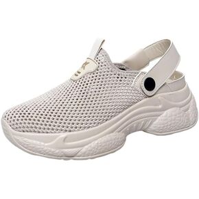 Women's Platform Sandals - EVA Mesh Wrap Around Sports Sandals, Breathable Lightweight Comfortable Walking Slides, Summer Outdoor Beach Casual Shoes for Ladies in Saudi Arabia