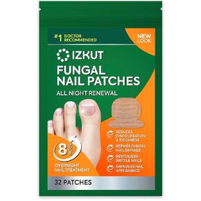 Toenail Fungus Treatment Extra Strength: Nail Fungus Treatment Patches for Toenail and Fingernails - 8-Hour Nighttime Renewal with 1% Tolnaftate - 32 Patches in Saudi Arabia