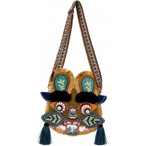 Elon Musk’s Son Handmade Tiger Head Bag Chinese Traditional Handicraft in Kuwait
