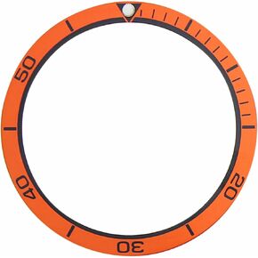 Ewatchparts Replacement Bezel Insert Orange Compatible With Watch 38mm x 31.50mm in Saudi Arabia