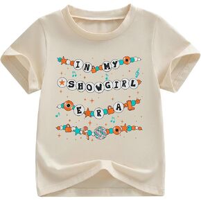 Kids Toddler Girls Summer Shirt in My Showgirl Era Friendship Bracelet Western Cowgirl Country Concert T-Shirt in Kuwait