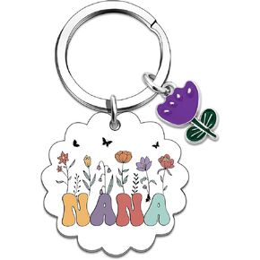 Nana Gifts for Grandma First Time Grandma Gifts Grandmas to Be Gift Cute Nana Keychain from Grandkids Grandma Birthday Gifts Valentines Mother's Day Christmas for Grandma Grandma Nana Grammy in Saudi Arabia