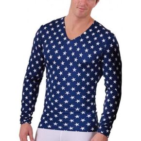 Insta Slim Stars Activewear Long Sleeve V-Neck Shirt 4VLST01 in Saudi Arabia