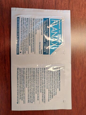 Flanax Pain Reliever Tablets 2ct Retail Dispenser in Saudi Arabia