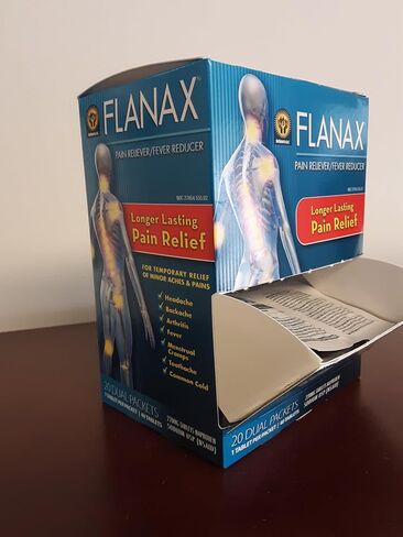 Flanax Pain Reliever Tablets 2ct Retail Dispenser in Saudi Arabia