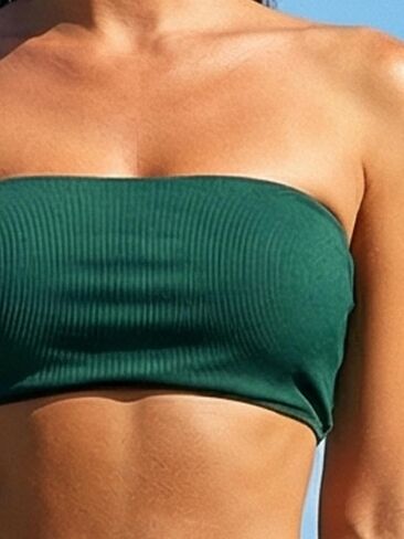مجموعة ملابس السباحة بيكيني جديدة أنيقة مكونة من قطعتين عالية الخصر للنساء ملابس سباحة مثيرة لحفلات الشاطئ واليخوت وحفلات حمام السباحة in Kuwait