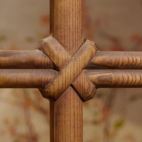 BGCarvedGrace Wooden Wall Cross, Nail Shaped Design, Catholic Crucifix, Handcrafted Religious Christian Decor (10 Inch) in Saudi Arabia
