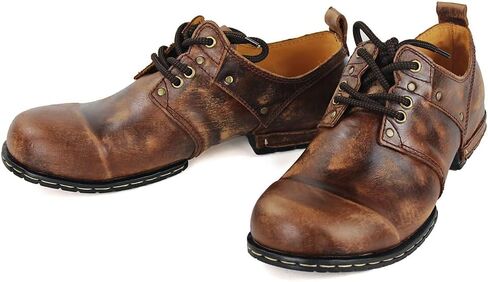 OSSTONE Moto Boots for Women Fashion Zipper-up Leather Chukka Boots Casual Shoes MS-6015-1-C-WUS-R in Kuwait