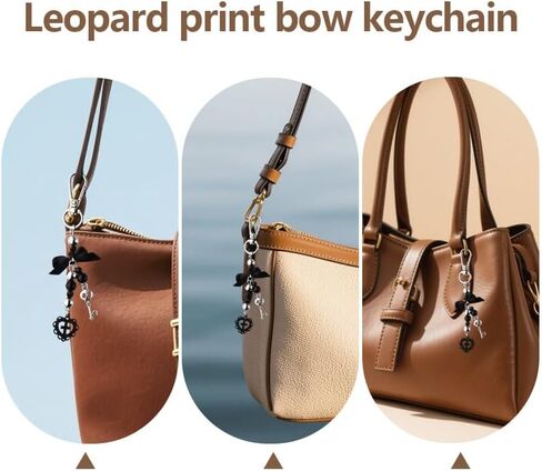 Ribbon Bowknot Pendant Keychain Heart Cross Keychain for Backpack Handbag Charm Accessories Horror Skull Key Holder Organizer for Women Girl Cars Door Keyring Goth Halloween Keychains in Saudi Arabia